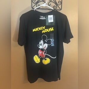 Disney Mickey Mouse Black Classic Tee Large